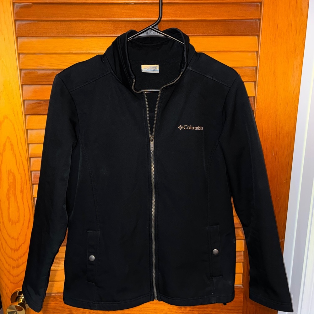 Columbia Softshell Zip Up Jacket - womens size medium